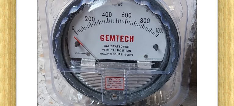 GEMTECH Differential Pressure Gauge Delhi From Industrial Area Masuri Gulawati Ghaziabad