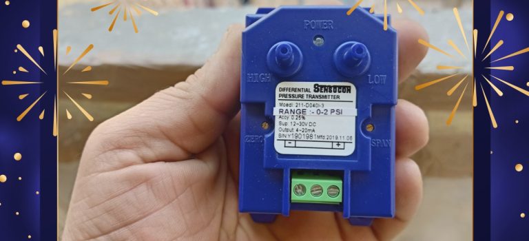 Sensocon SERIES 211-D100K-3 Differential Pressure Transmitter