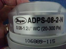 Dwyer ADPS-08-2-N Adjustable Differential Pressure Switch