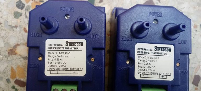 Sensocon USA 211-D500A-1 Differential Pressure Transmitter