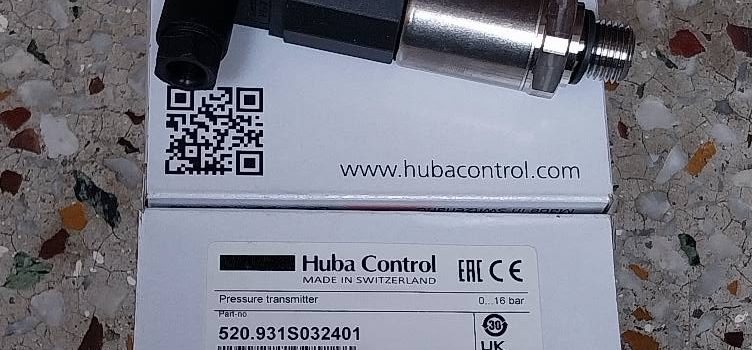 HUBA SWITZERLAND Pressure Transmitter Part No 520.931S032401 Range 0-16 Bar