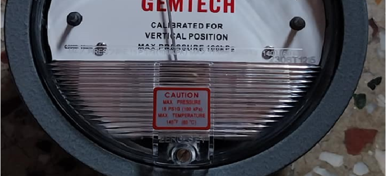 GEMTECH Differential Pressure Gauge Delhi From Kharabwadi Industrial Area Pune Maharashtra