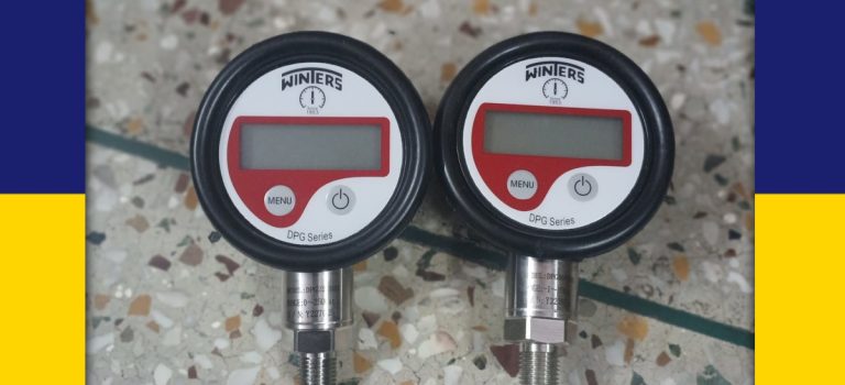 Winters Canada Digital Pressure Gauge -1 To 10 bar