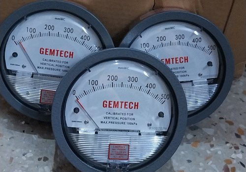 GEMTECH G2300-500MM DIFFERENTIAL PRESSURE GAUGE